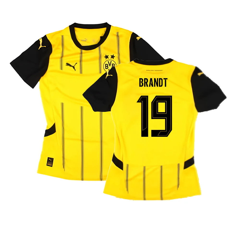 2024-2025 Borussia Dortmund Home Shirt (Ladies) (Brandt 19)_0