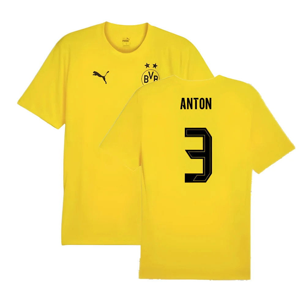 2024-2025 Borussia Dortmund Training Shirt (Yellow) - Kids (Anton 3)_0