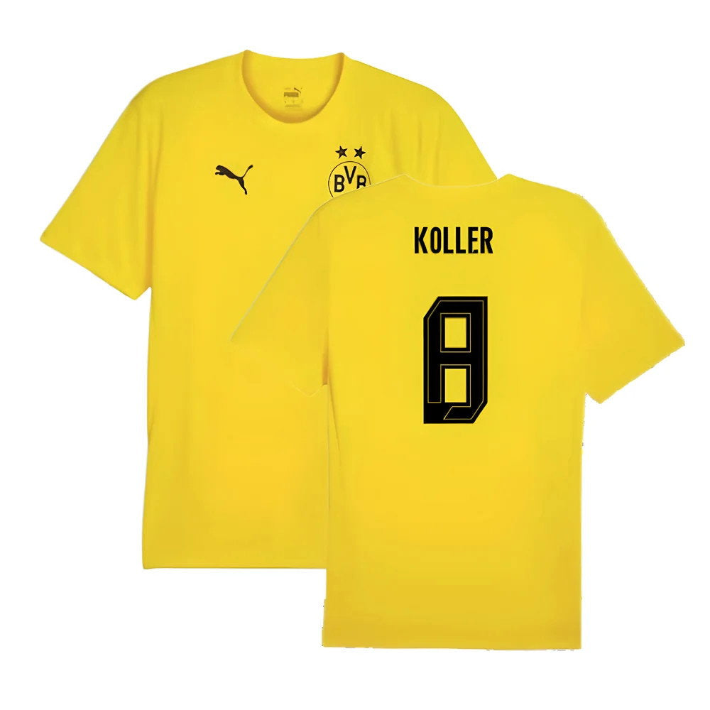 2024-2025 Borussia Dortmund Training Shirt (Yellow) - Kids (Koller 8)_0