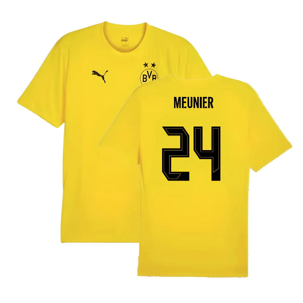 2024-2025 Borussia Dortmund Training Shirt (Yellow) - Kids (Meunier 24)_0