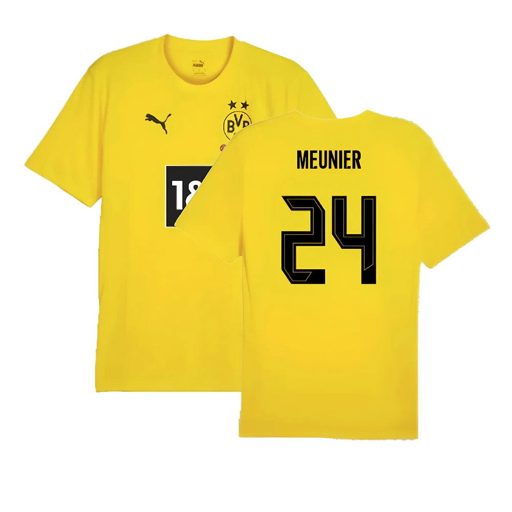 2024-2025 Borussia Dortmund Training Shirt (Yellow) (Meunier 24)_0