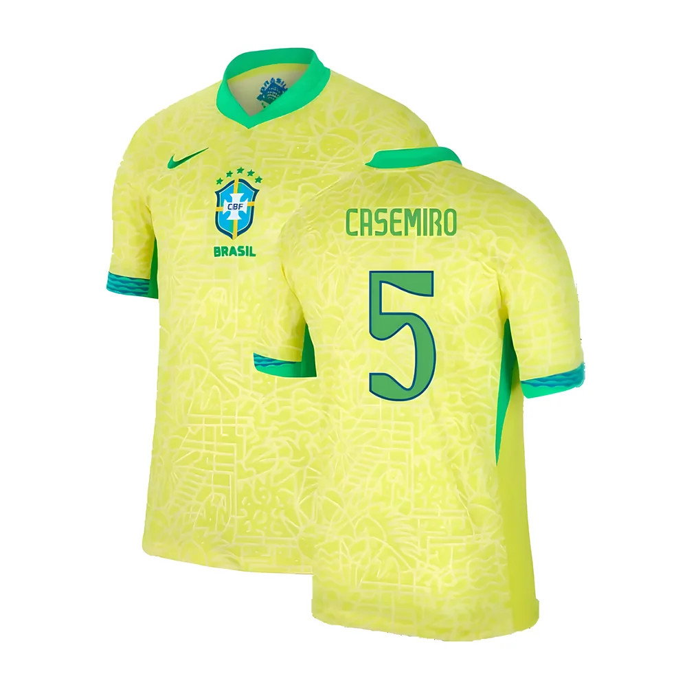 2024-2025 Brazil Home Shirt (Casemiro 5)_0