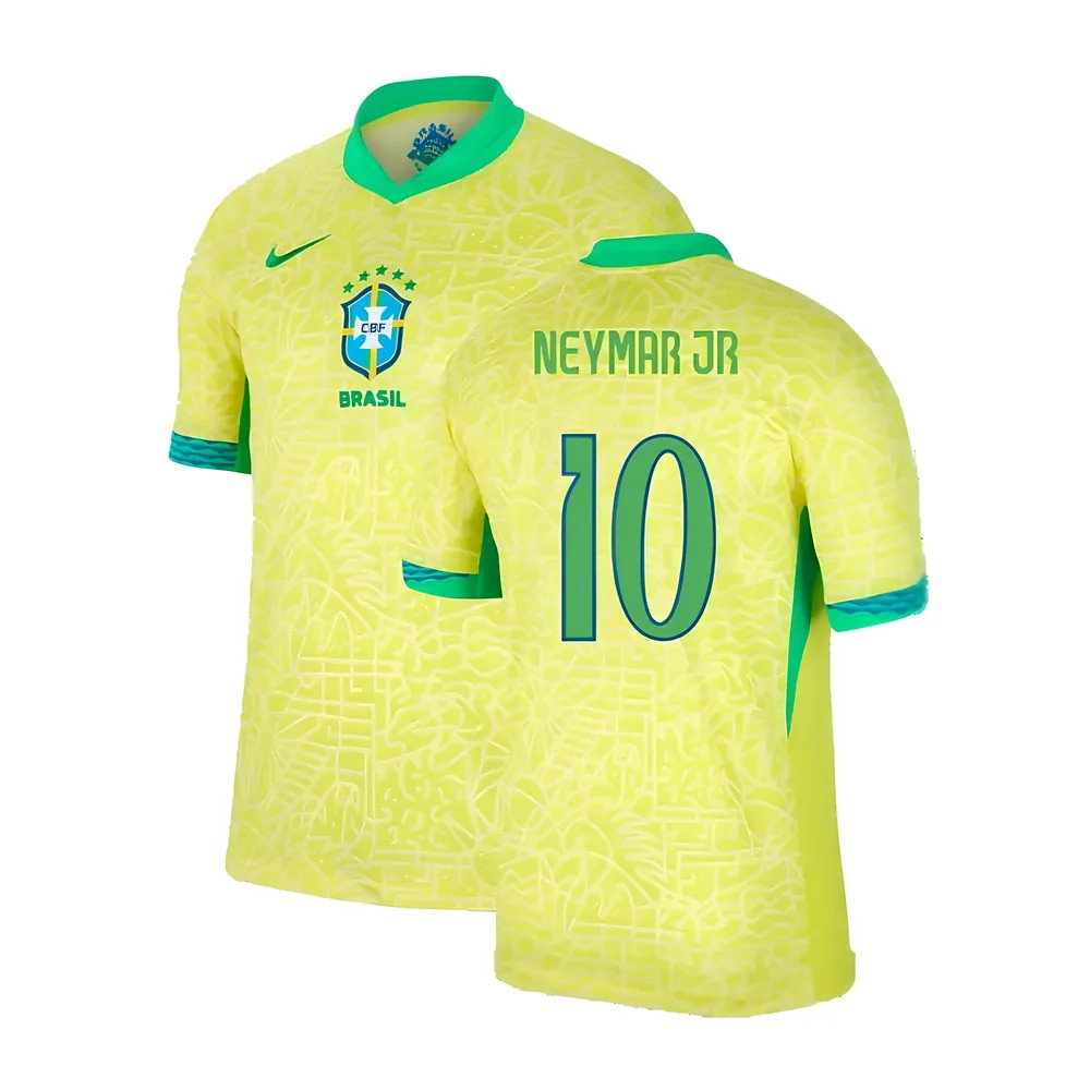 2024-2025 Brazil Home Shirt (Neymar JR 10)_0