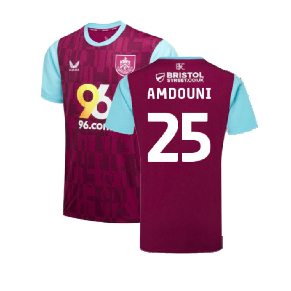 2024-2025 Burnley Home Shirt (Amdouni 25)_0