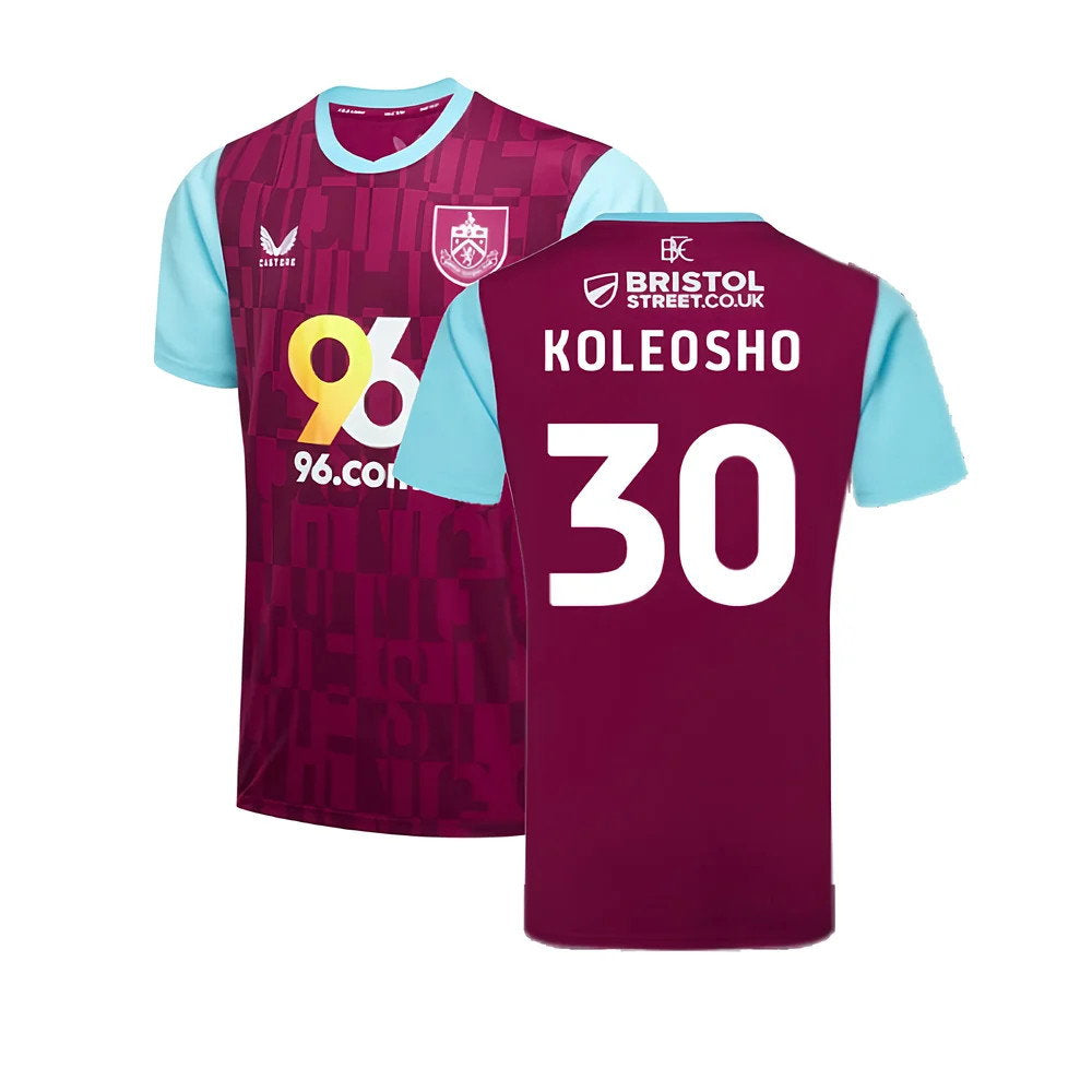 2024-2025 Burnley Home Shirt (Koleosho 30)_0