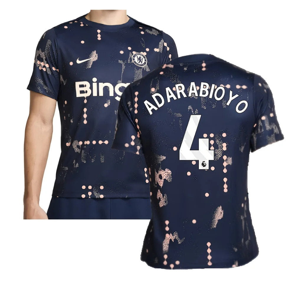 2024-2025 Chelsea Academy Pro Pre-Match Shirt (Obsidian) (Adarabioyo 4)_0