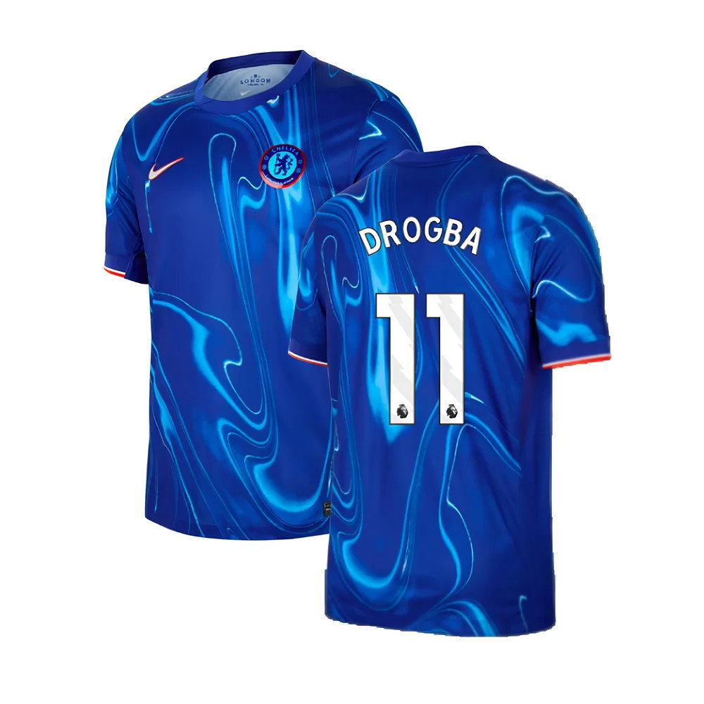 2024-2025 Chelsea Home Shirt (Drogba 11)_0