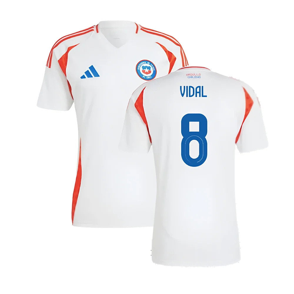 2024-2025 Chile Away Shirt (VIDAL 8)_0