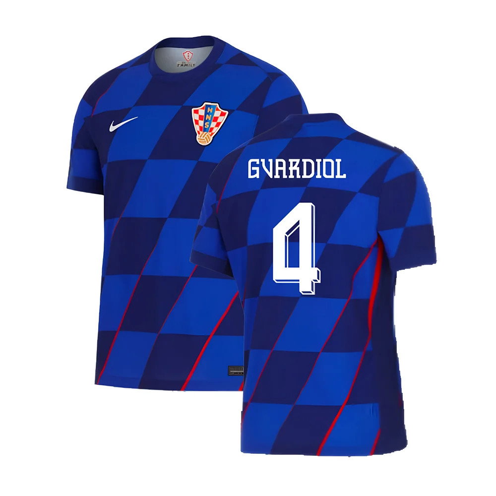 2024-2025 Croatia Away Shirt (Gvardiol 4)_0