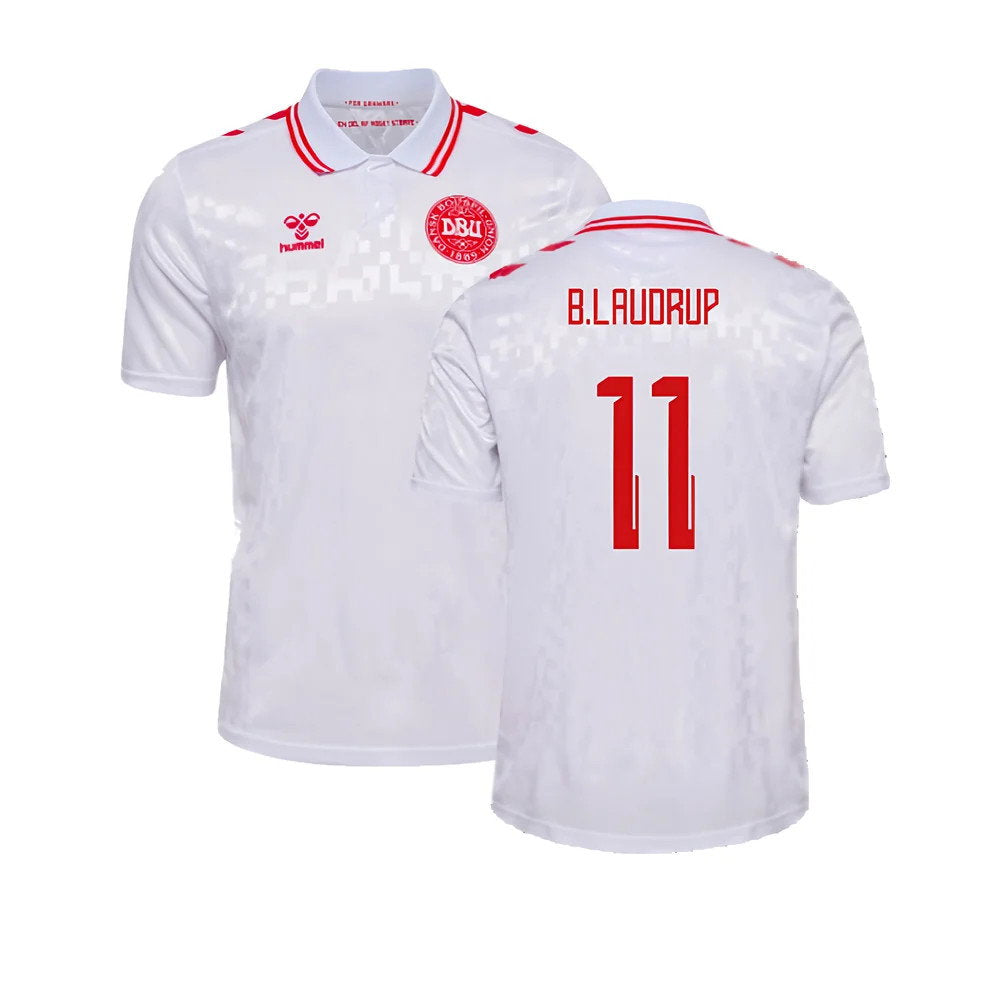 2024-2025 Denmark Away Shirt (B.Laudrup 11)_0