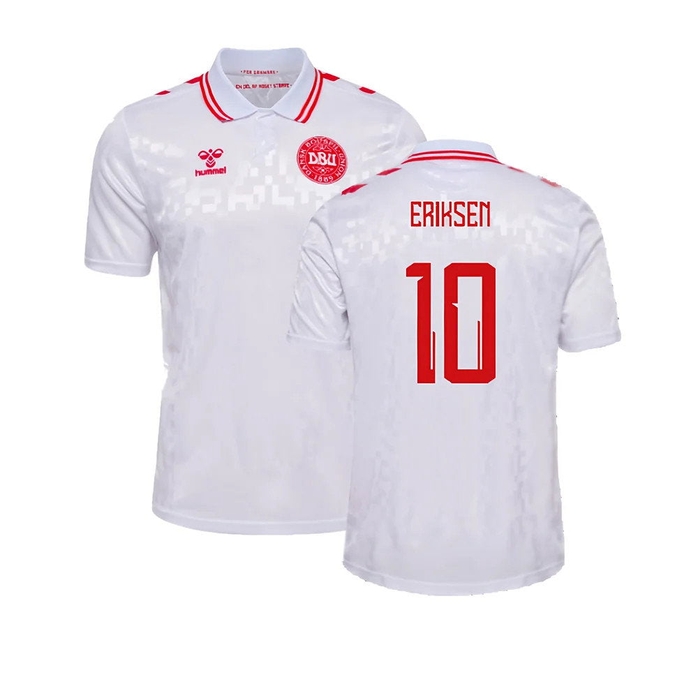 2024-2025 Denmark Away Shirt (Eriksen 10)_0