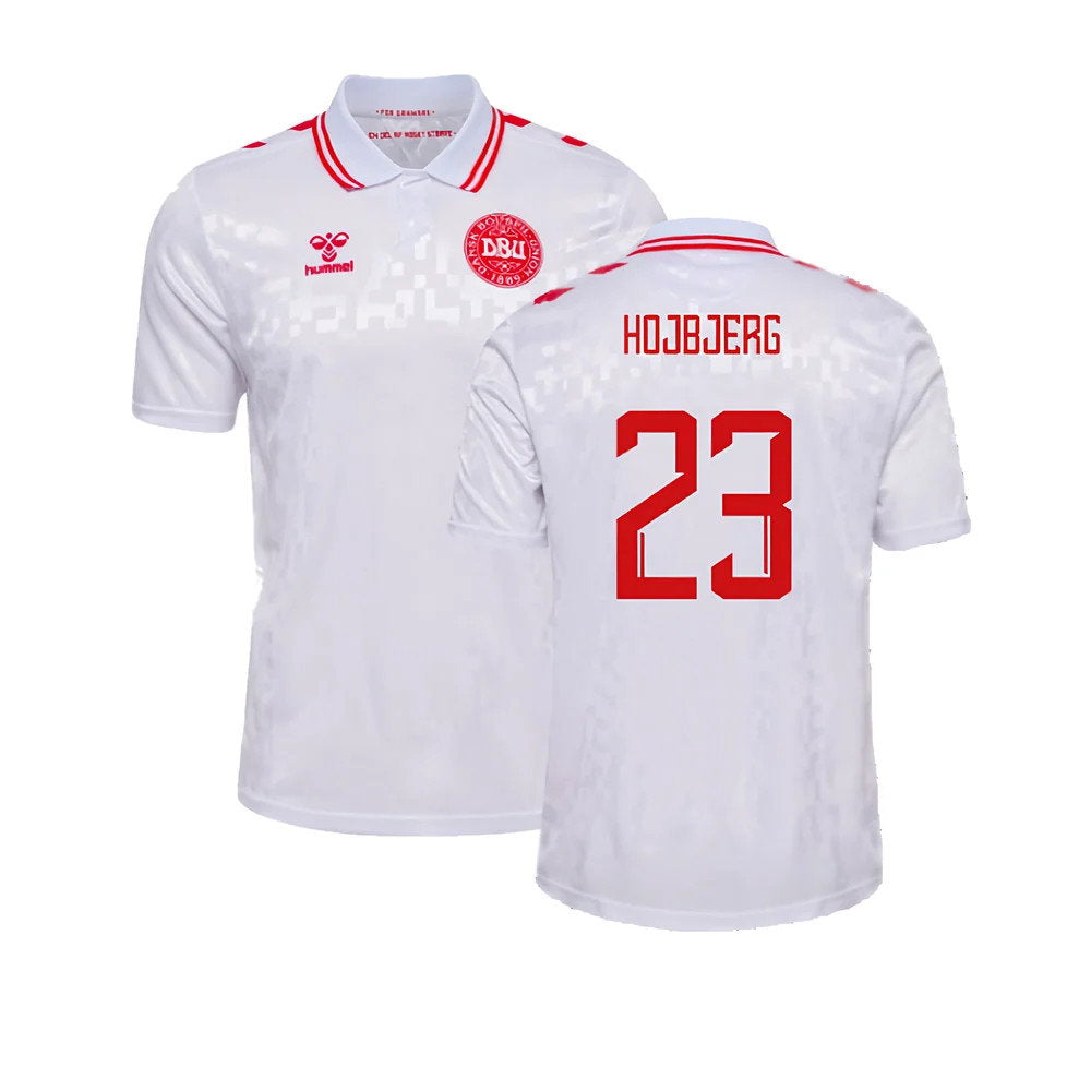 2024-2025 Denmark Away Shirt (Hojbjerg 23)_0