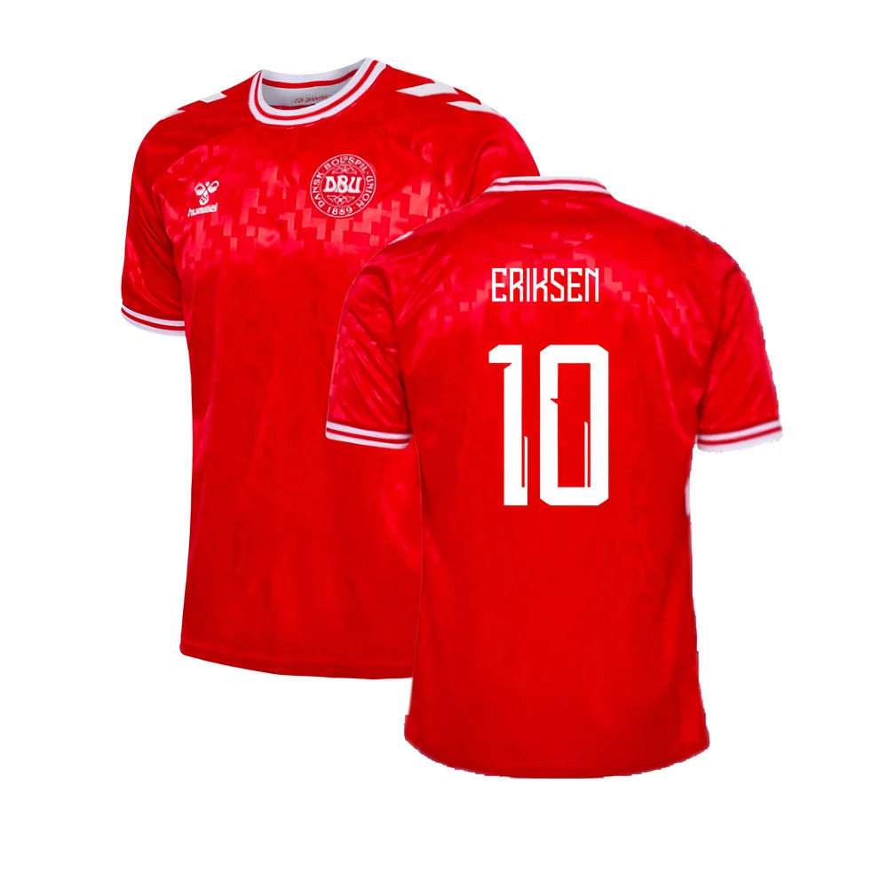 2024-2025 Denmark Home Shirt (Eriksen 10)_0
