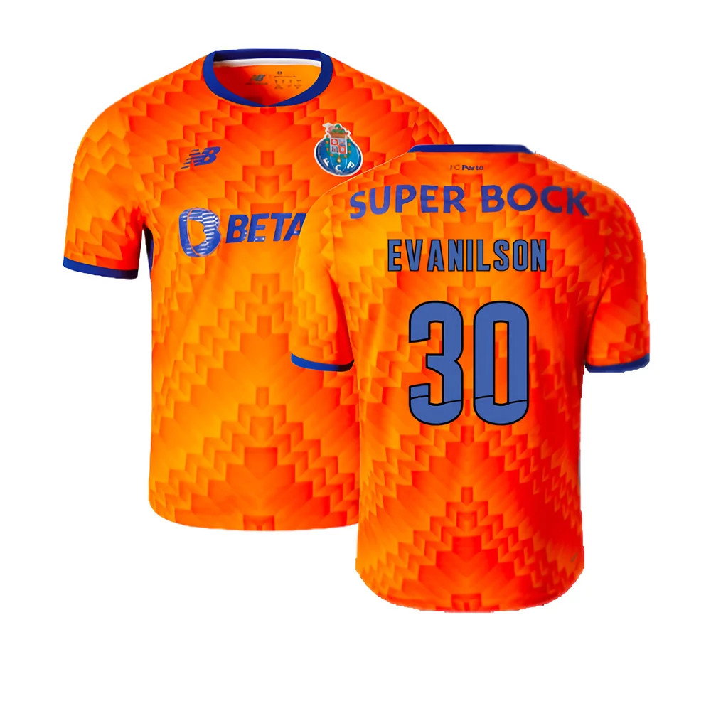 2024-2025 FC Porto Away Shirt (Evanilson 30)_0