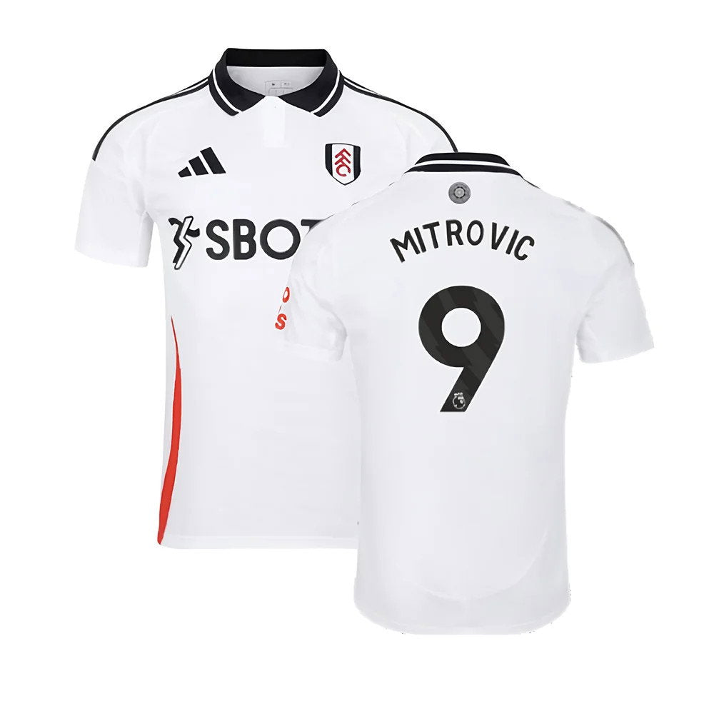 2024-2025 Fulham Home Shirt (Mitrovic 9)_0