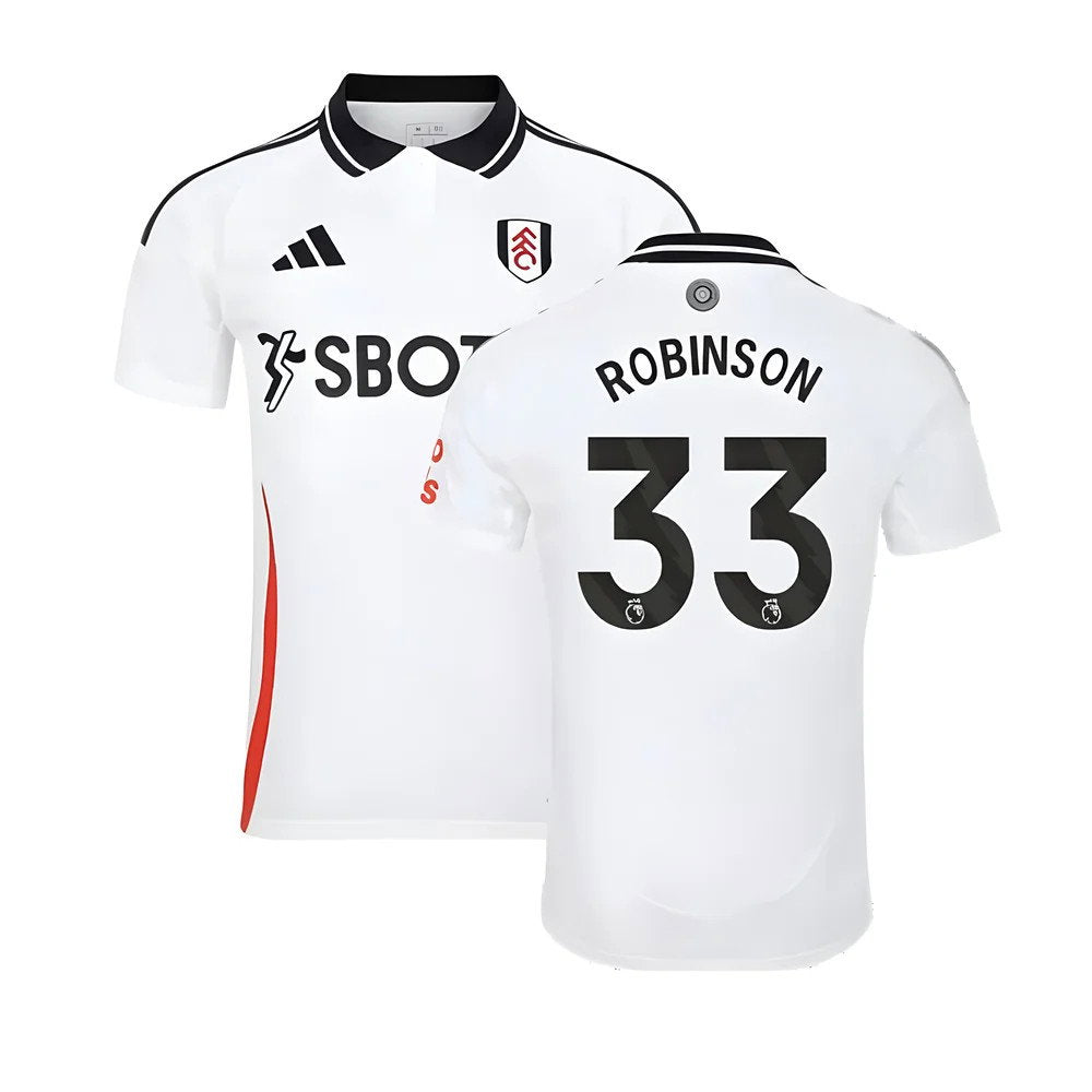 2024-2025 Fulham Home Shirt (Robinson 33)_0