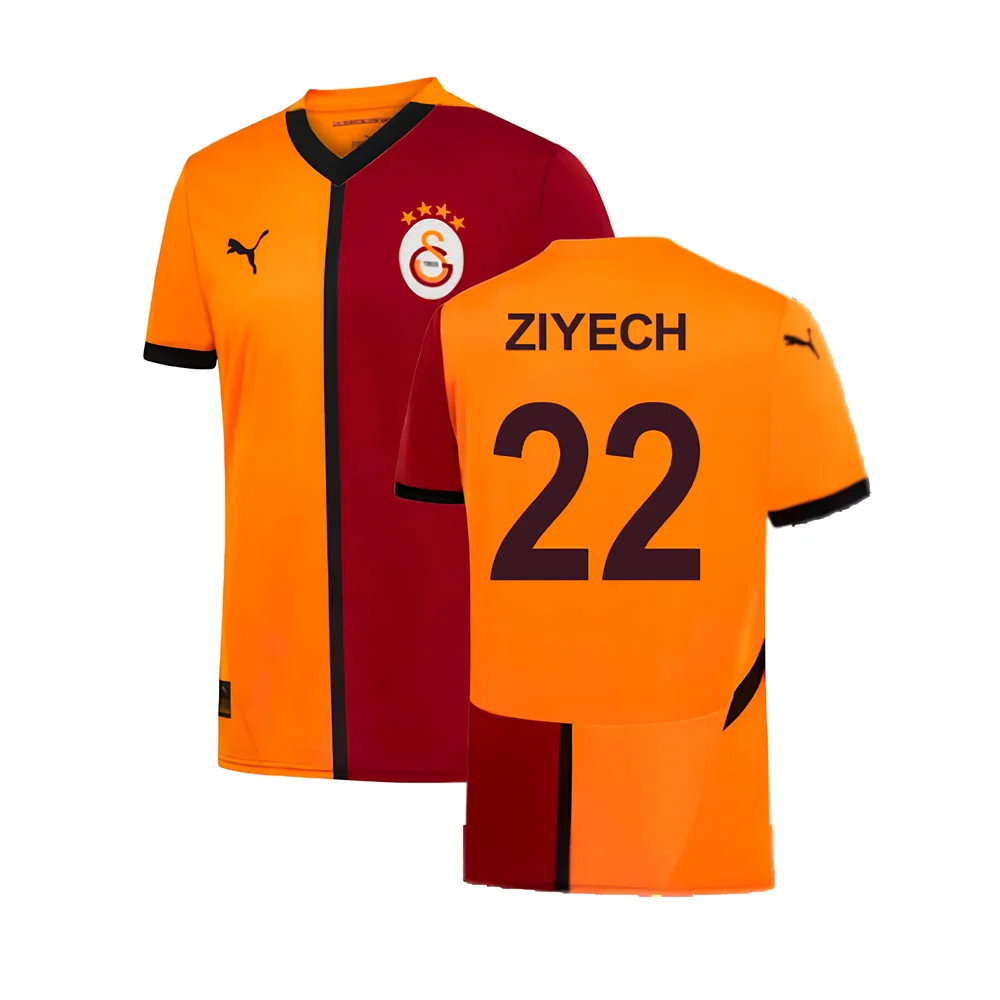 2024-2025 Galatasaray Home Shirt (Ziyech 22)_0