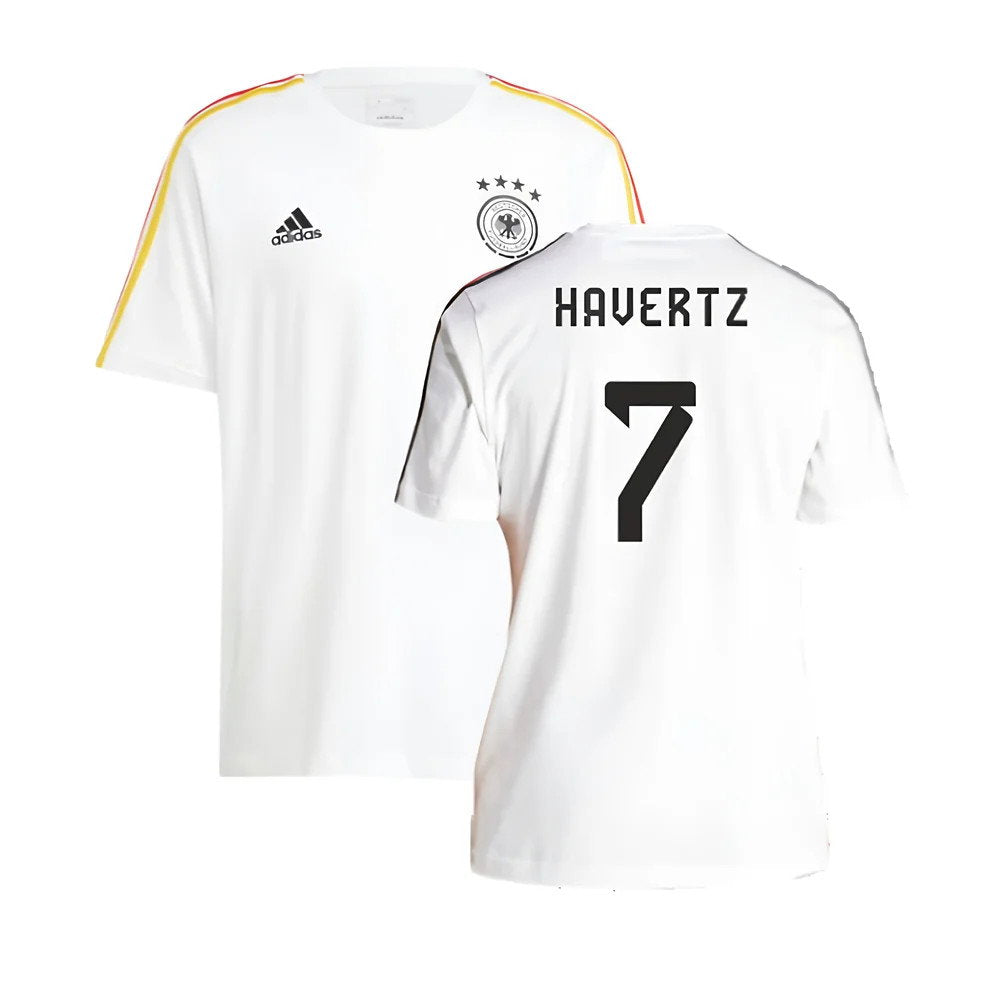 2024-2025 Germany 3S DNA Tee (White) (Havertz 7)_0