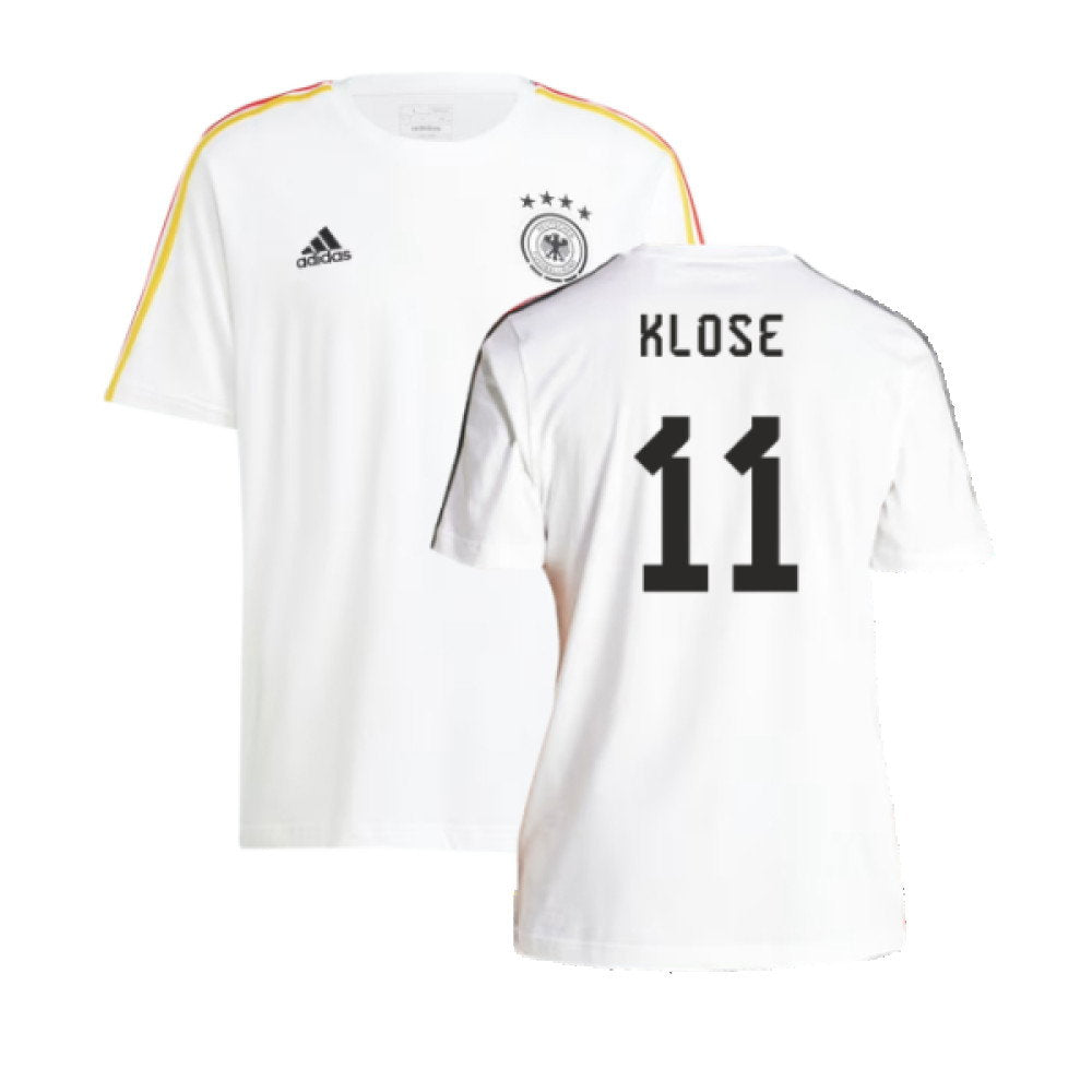 2024-2025 Germany 3S DNA Tee (White) (Klose 11)_0