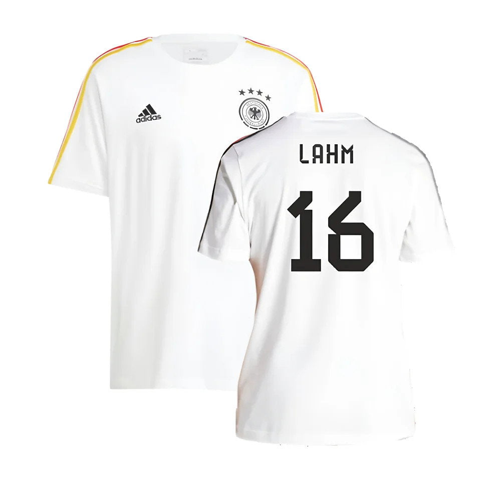2024-2025 Germany 3S DNA Tee (White) (Lahm 16)_0