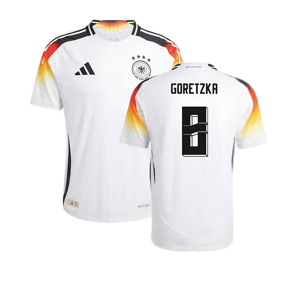 2024-2025 Germany Authentic Home Shirt (Goretzka 8)_0
