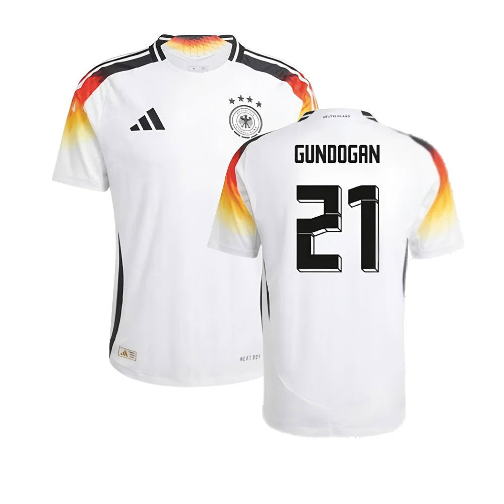 2024-2025 Germany Authentic Home Shirt (Gundogan 21)_0