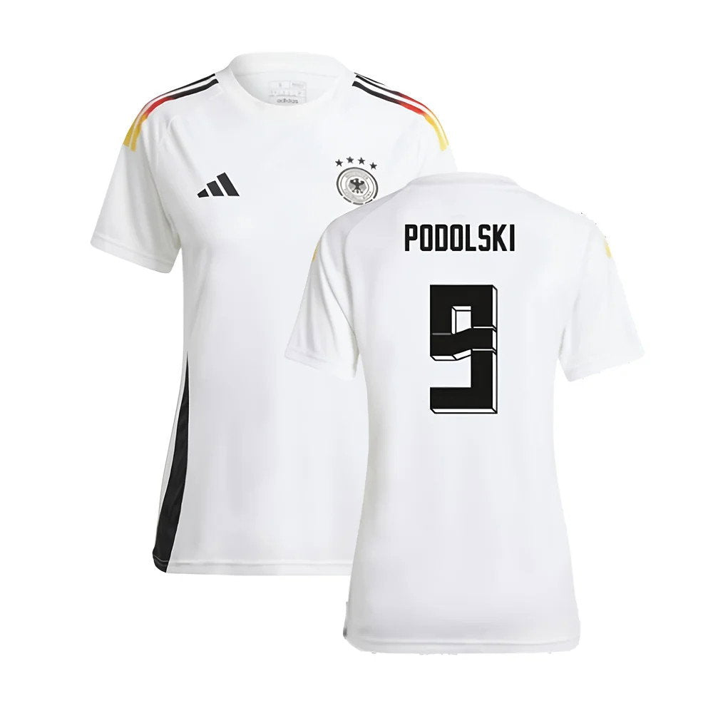 2024-2025 Germany Home Fan Shirt (Ladies) (Podolski 9)_0