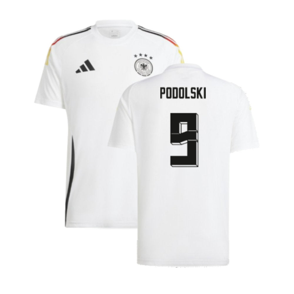 2024-2025 Germany Home Fan Shirt (Podolski 9)_0