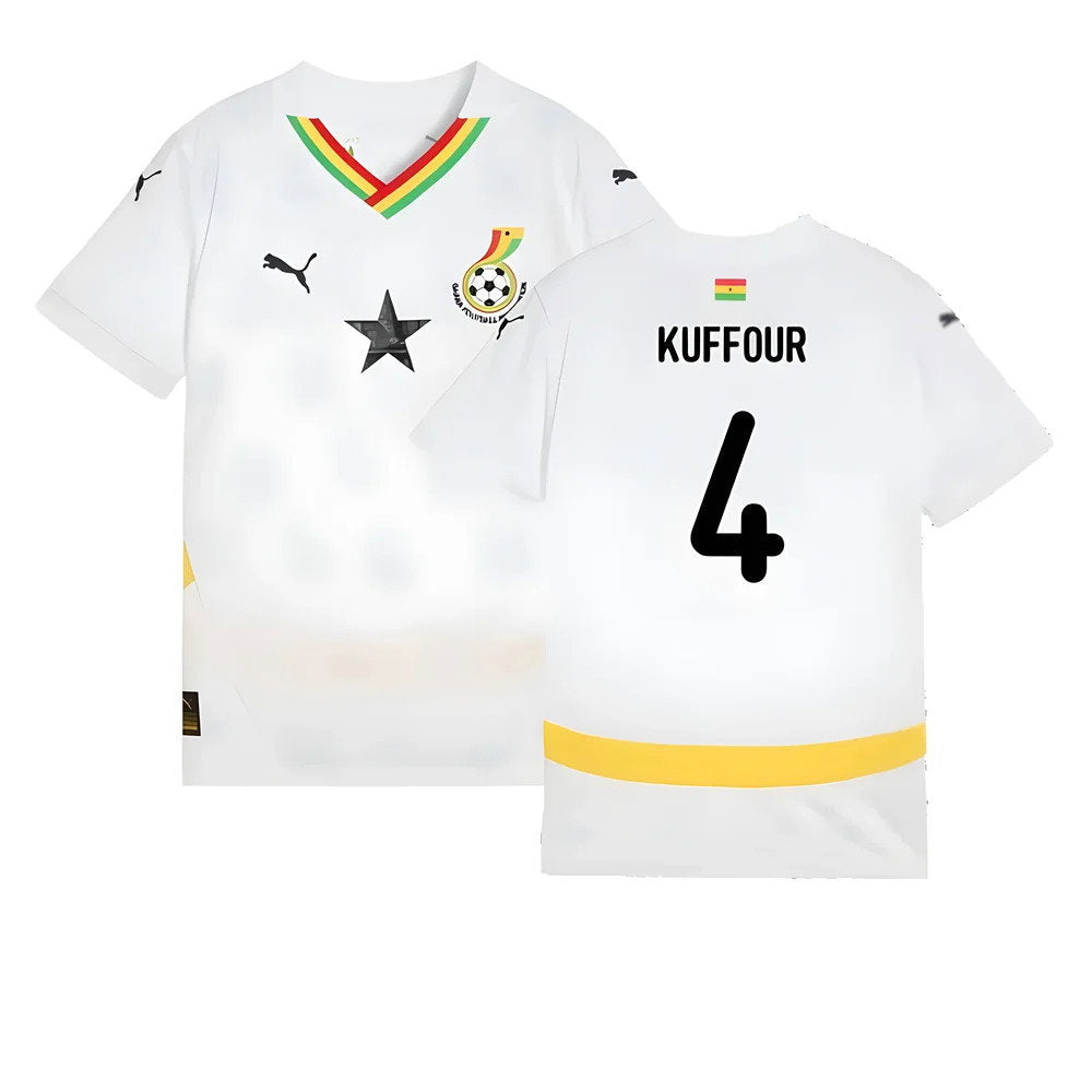 2024-2025 Ghana Home Shirt (Kids) (Kuffour 4)_0