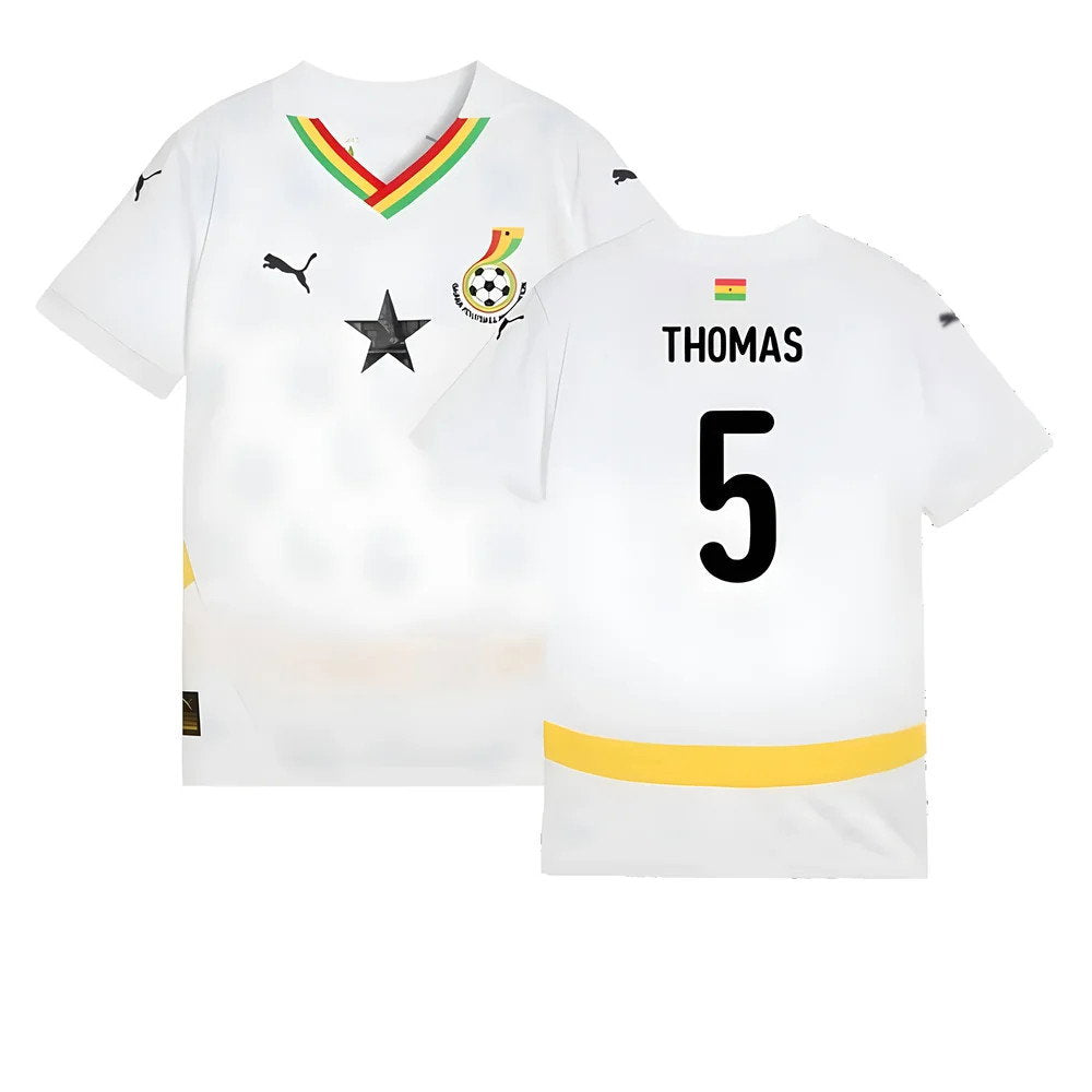 2024-2025 Ghana Home Shirt (Kids) (Thomas 5)_0