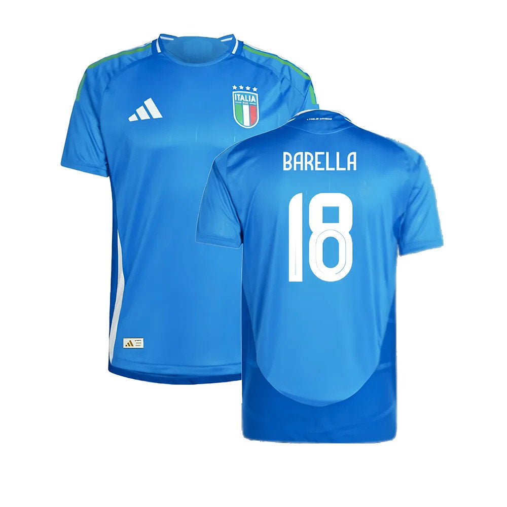 2024-2025 Italy Authentic Home Shirt (BARELLA 18)_0
