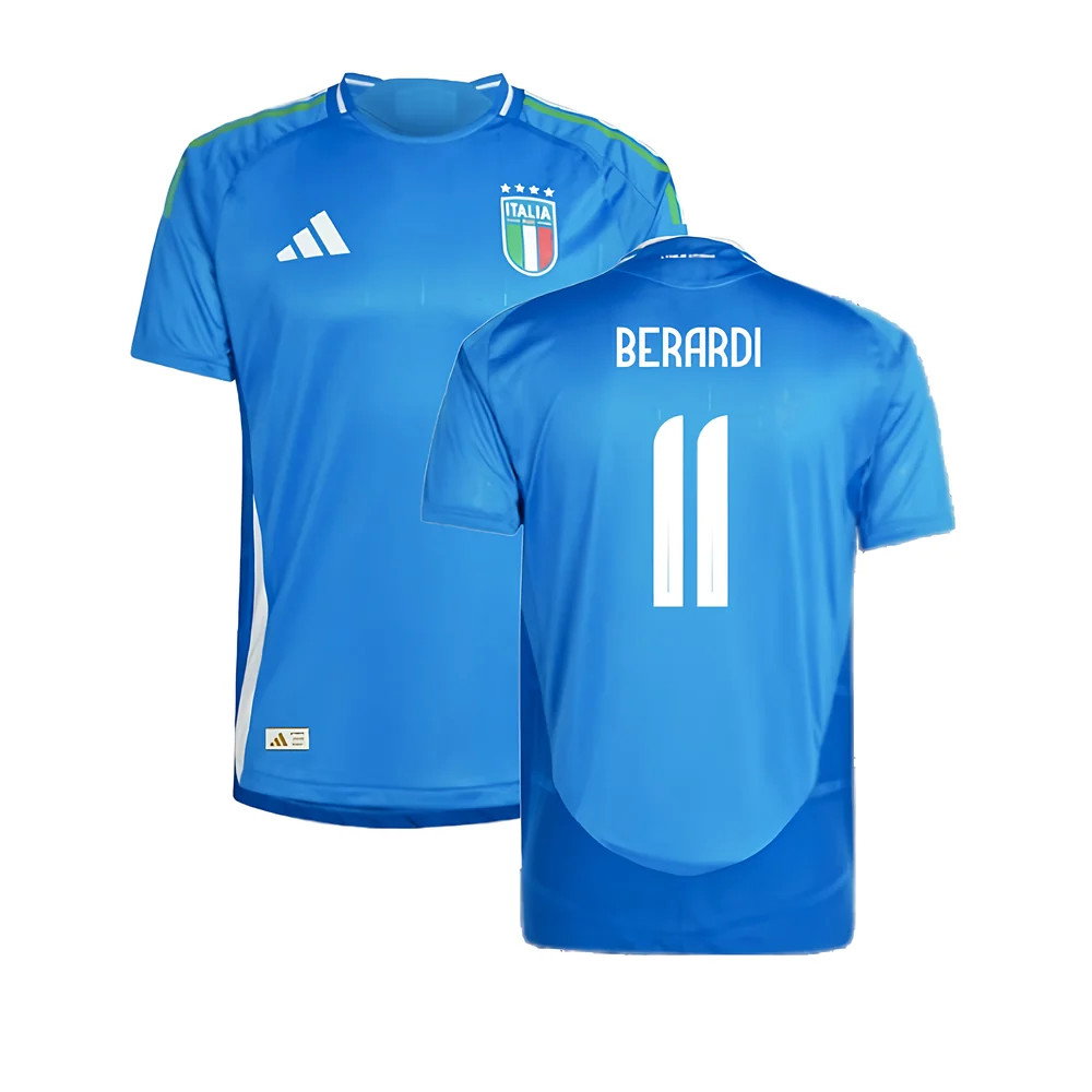 2024-2025 Italy Authentic Home Shirt (BERARDI 11)_0