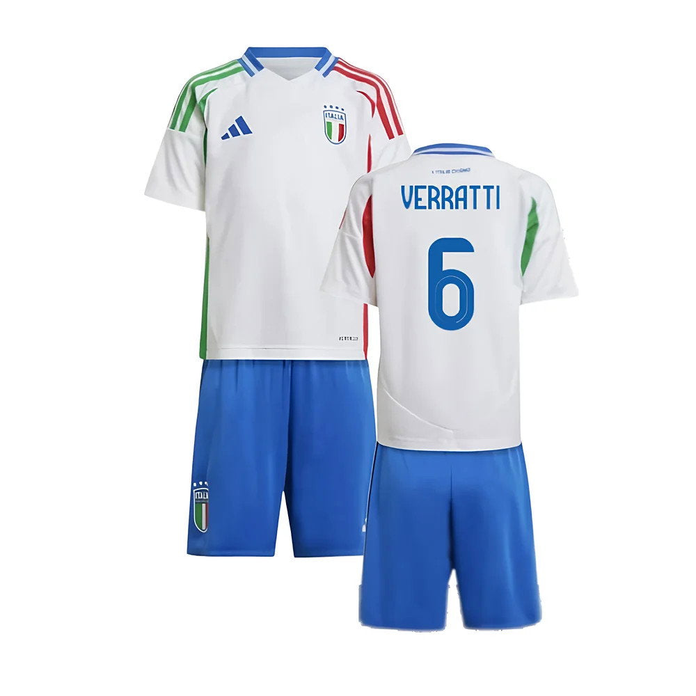 2024-2025 Italy Away Mini Kit (VERRATTI 6)_0