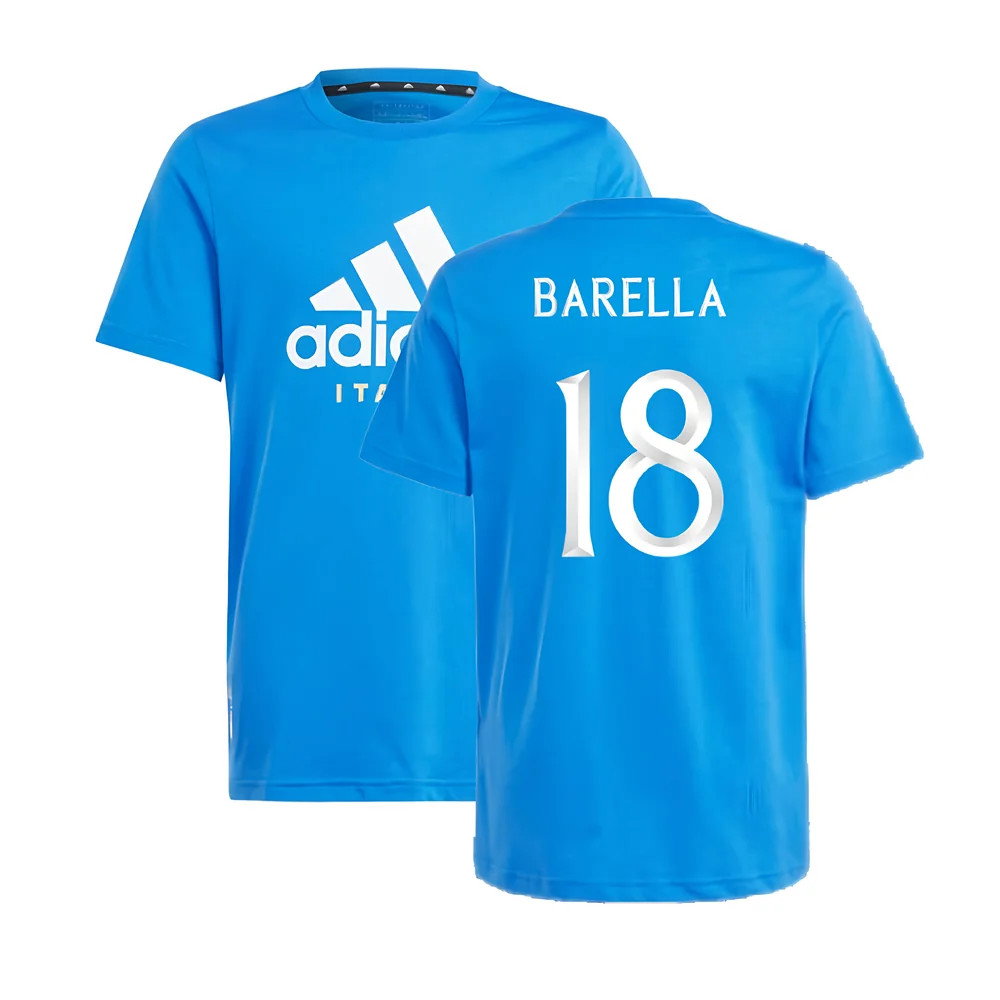 2024-2025 Italy DNA Tee (Blue) - Kids (BARELLA 18)_0