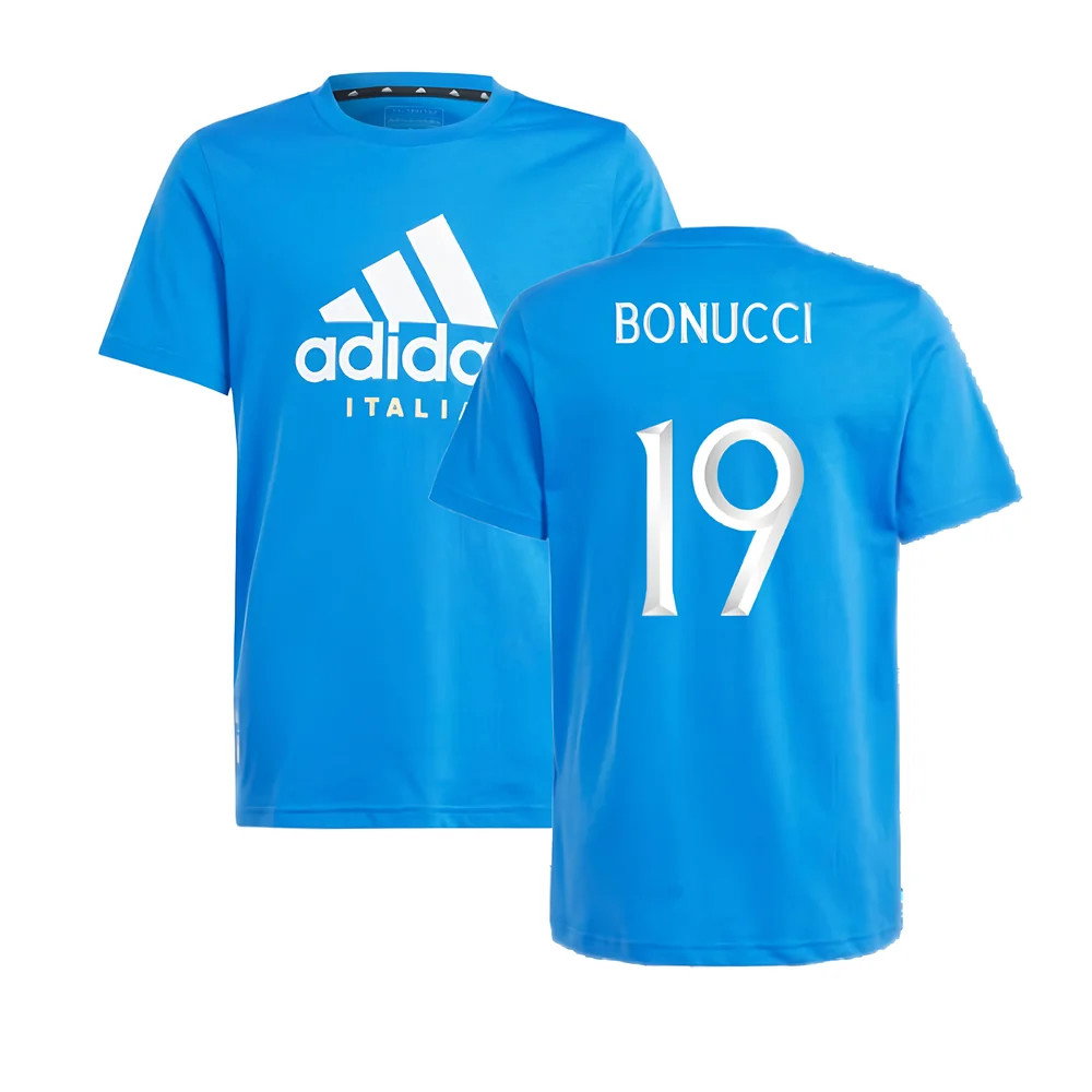 2024-2025 Italy DNA Tee (Blue) - Kids (BONUCCI 19)_0