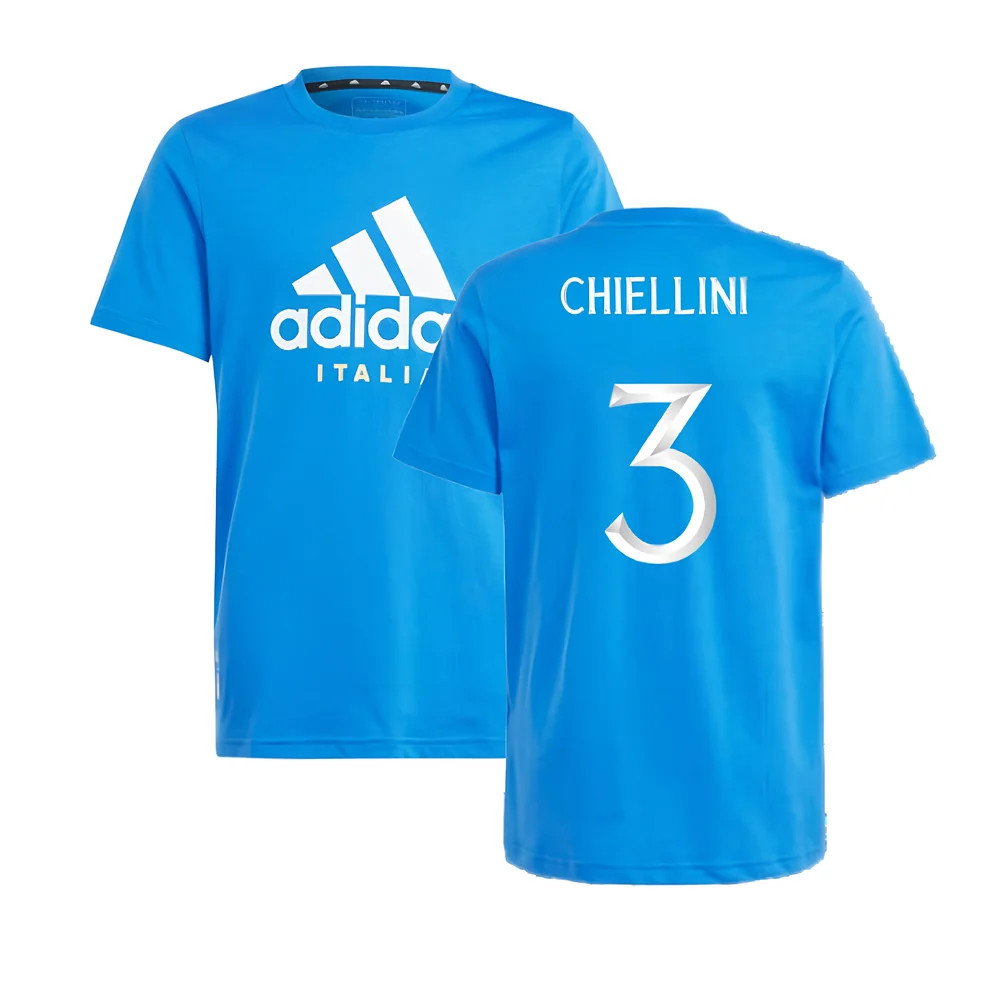 2024-2025 Italy DNA Tee (Blue) - Kids (CHIELLINI 3)_0