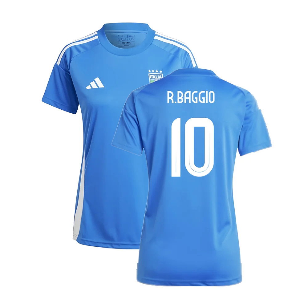 2024-2025 Italy Home Fan Jersey (Ladies) (R.BAGGIO 10)_0