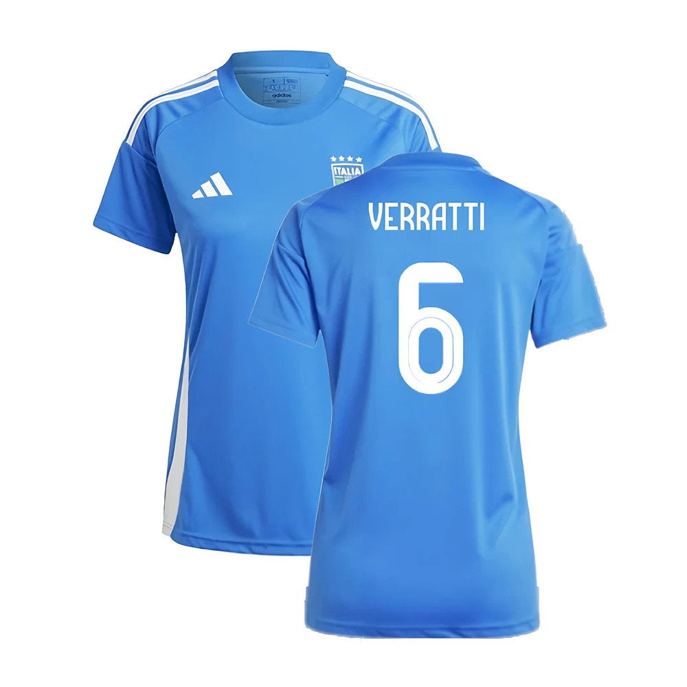 2024-2025 Italy Home Fan Jersey (Ladies) (VERRATTI 6)_0