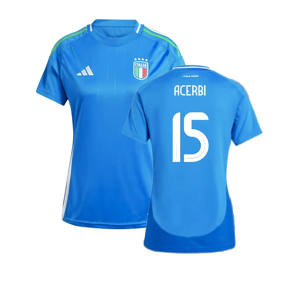 2024-2025 Italy Home Shirt (Ladies) (ACERBI 15)_0