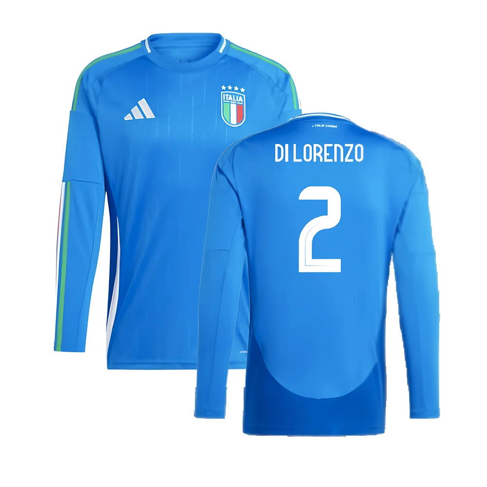2024-2025 Italy Long Sleeve Home Shirt (DI LORENZO 2)_0