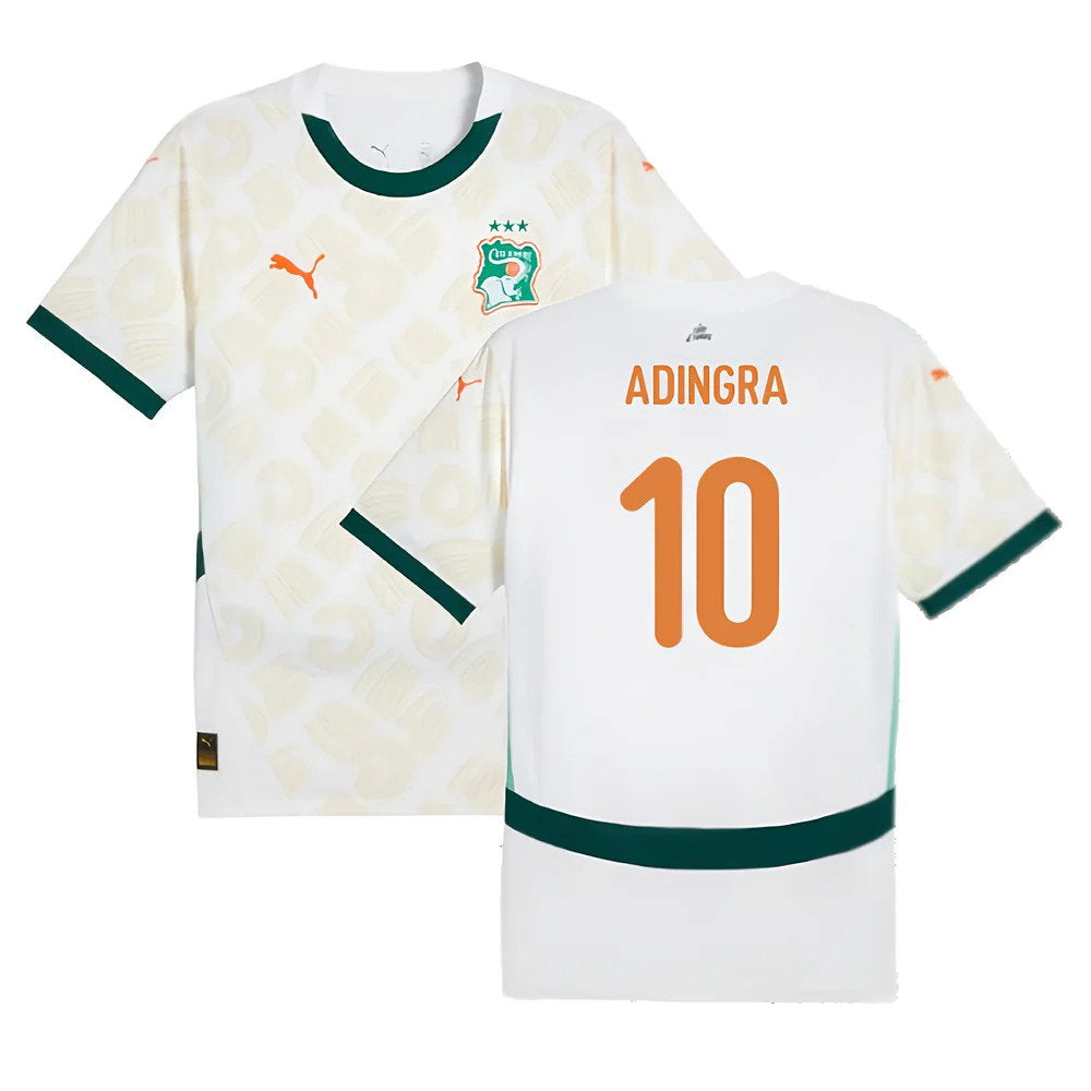 2024-2025 Ivory Coast Away Shirt (Adingra 10)_0