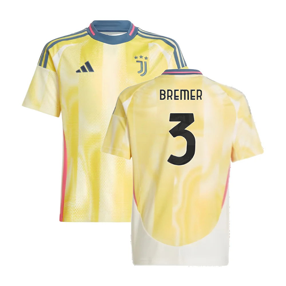 2024-2025 Juventus Away Shirt (Kids) (Bremer 3)_0
