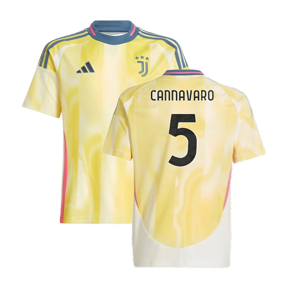 2024-2025 Juventus Away Shirt (Kids) (Cannavaro 5)_0