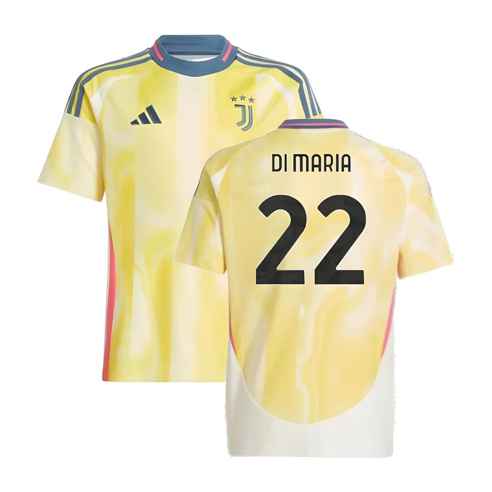 2024-2025 Juventus Away Shirt (Kids) (Di Maria 22)_0