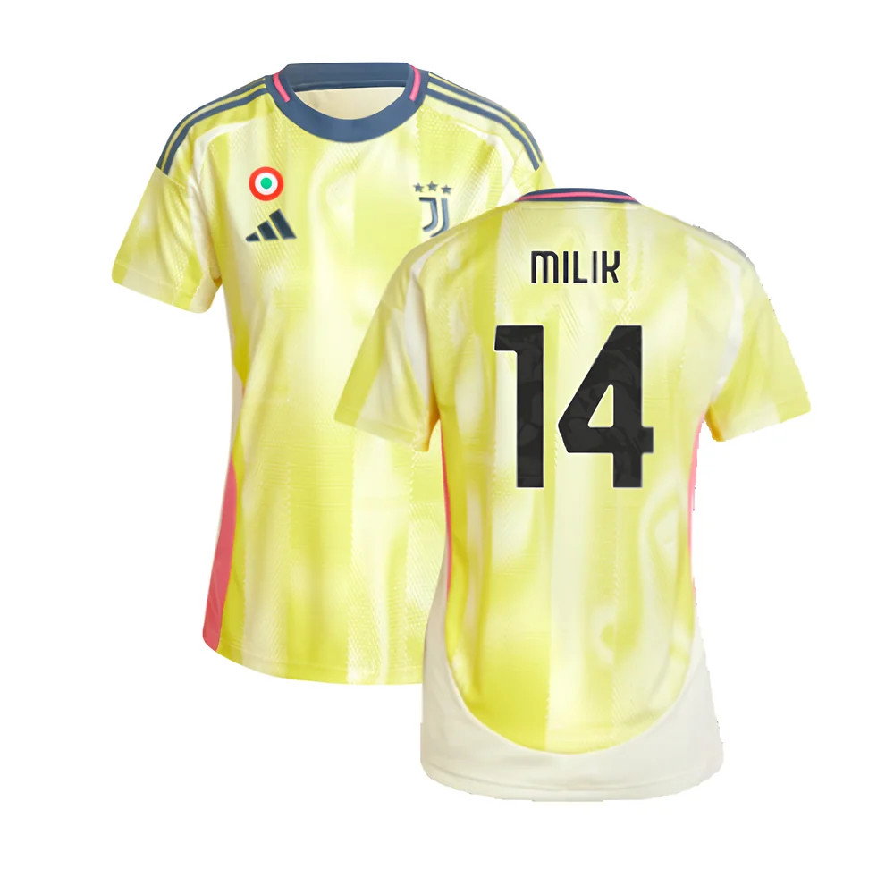 2024-2025 Juventus Away Shirt (Womens) (Milik 14)_0