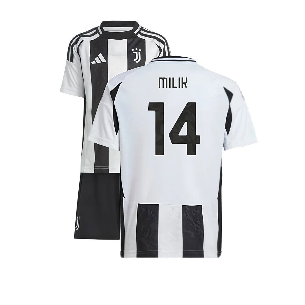 2024-2025 Juventus Home Mini Kit (Milik 14)_0