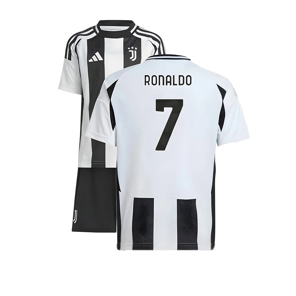 2024-2025 Juventus Home Mini Kit (Ronaldo 7)_0