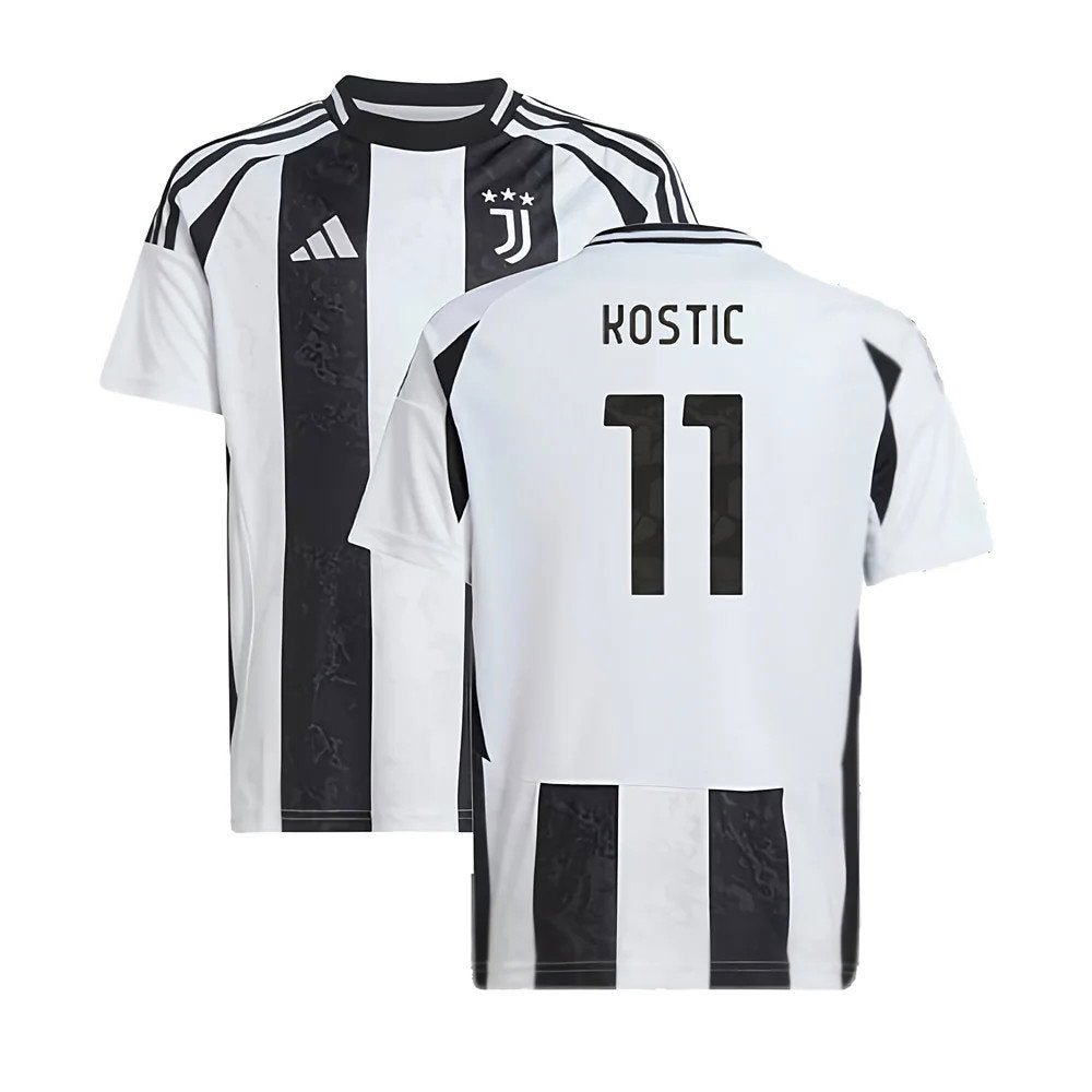 2024-2025 Juventus Home Shirt (Kids) (Kostic 11)_0