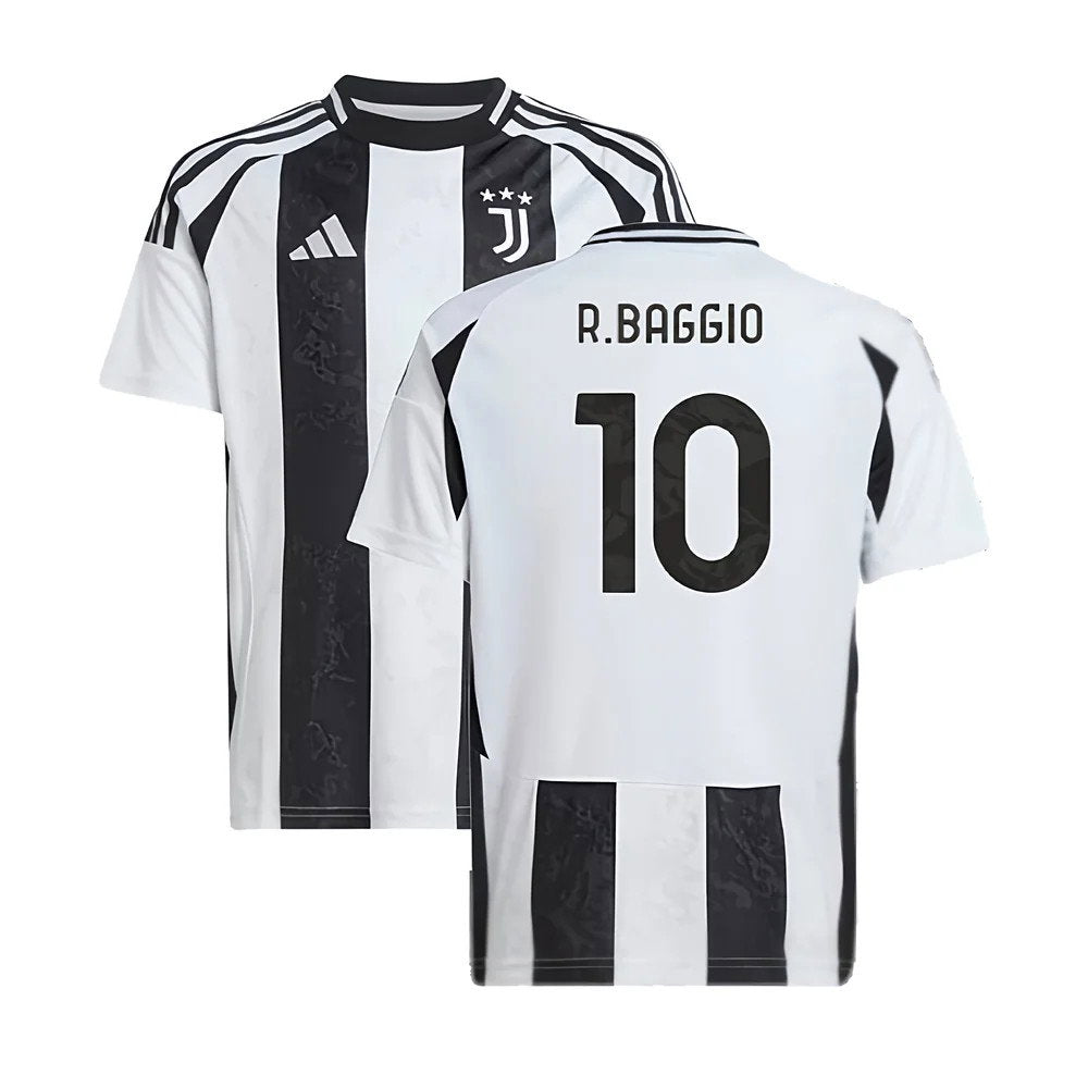 2024-2025 Juventus Home Shirt (Kids) (R.Baggio 10)_0
