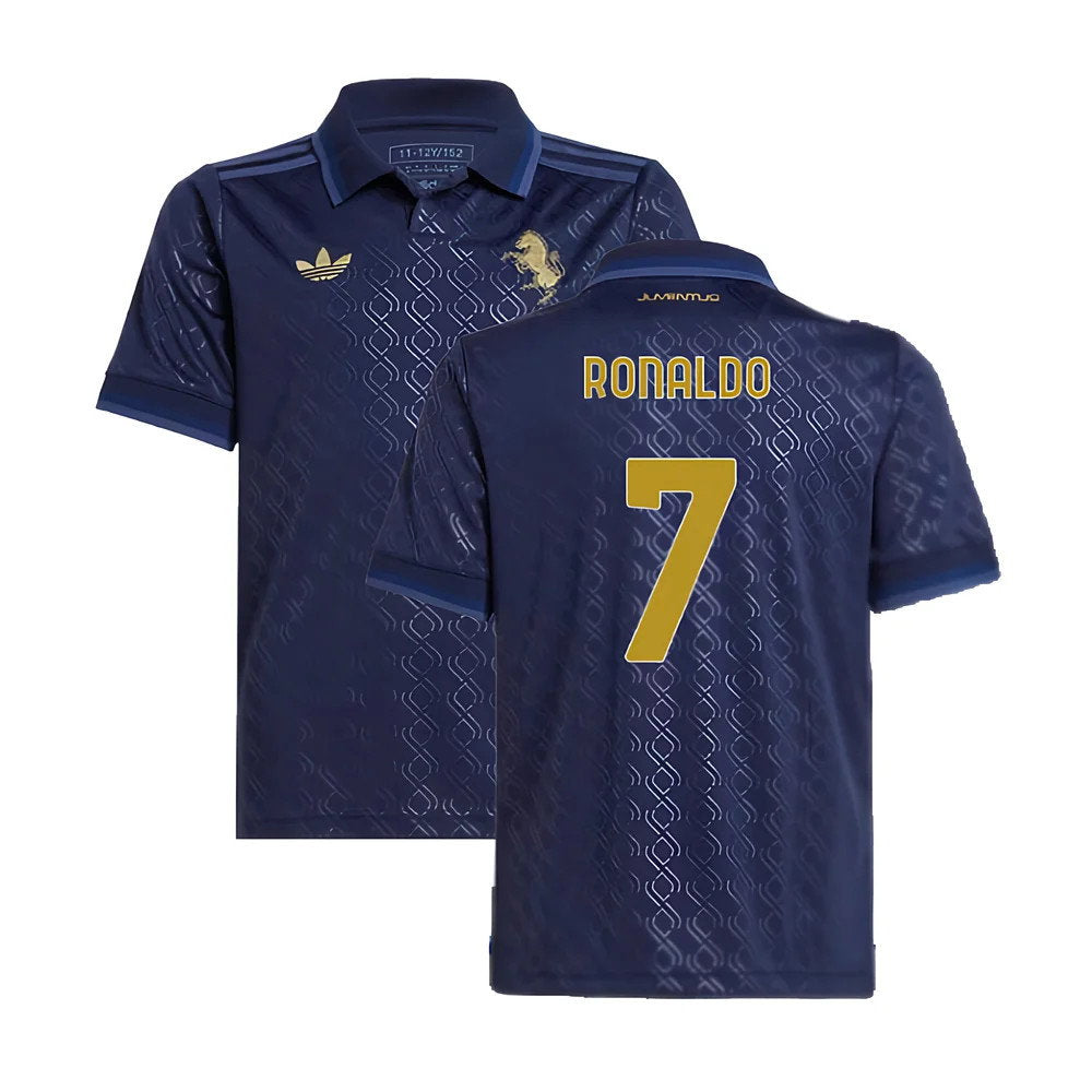 2024-2025 Juventus Third Shirt (Kids) (Ronaldo 7)_0